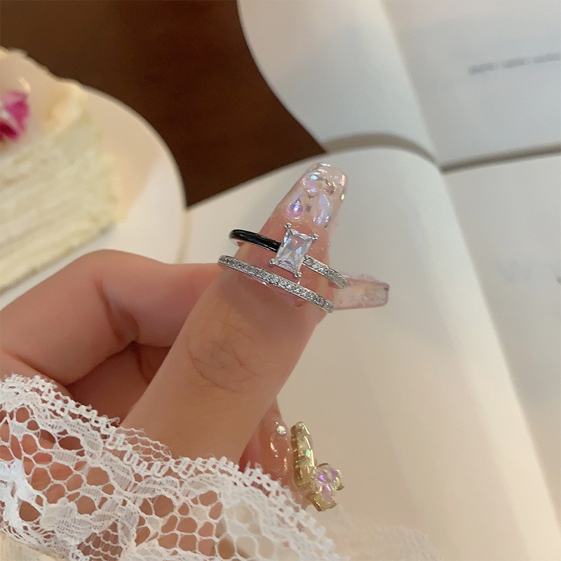 Bow Knot Love Ring, Light Luxury And Niche Design, High-End Sense, Fashionable And Personalized Opening Ring, Index Finger Ring Wholesale