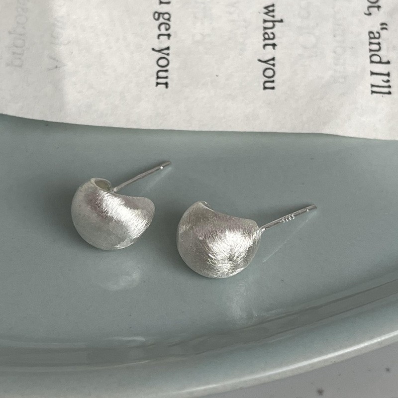 925 Sterling Silver Needle Earrings For Women 2023 New Niche Personalized And Versatile High-End Earrings, Simple Ear Hole Earrings