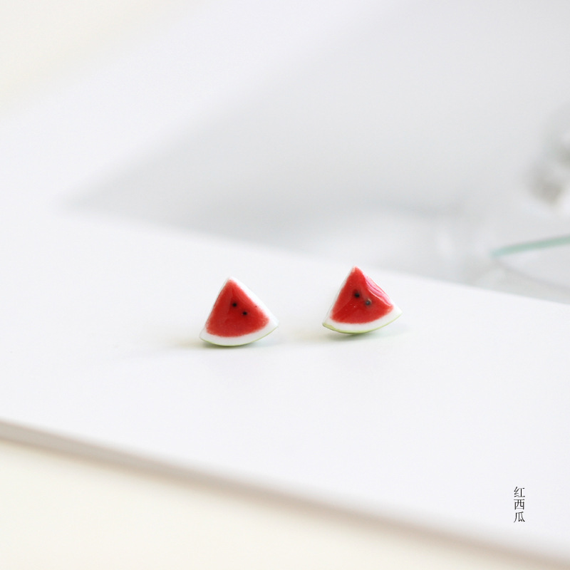 Manufacturer's Source Of Goods: Japanese And Korean Handmade Ceramic Earrings, Ins Style Girl Students, Cute Cat Claw Earrings, Wholesale 701