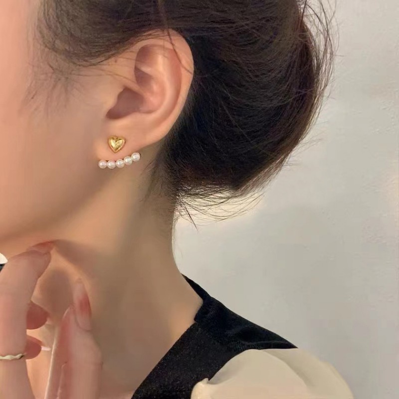 Hot Selling # 925 Silver Needle Earrings, High-Quality And High-End Feel Earrings, Female French Niche Ear Accessories, Noble Temperament Wholesale